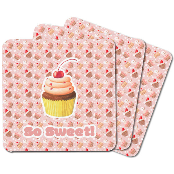 Sweet Cupcakes Square Fridge Magnet - MAIN