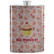 Sweet Cupcakes Stainless Steel Flask w/ Name or Text