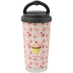 Sweet Cupcakes Stainless Steel Coffee Tumbler (Personalized)