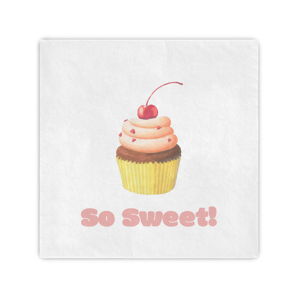 Custom Sweet Cupcakes Cocktail Napkins (Personalized)