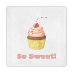 Sweet Cupcakes Decorative Paper Napkins (Personalized)