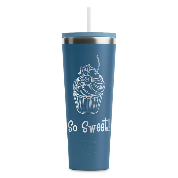 Custom Sweet Cupcakes RTIC Everyday Tumbler with Straw - 28oz (Personalized)