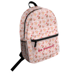 Sweet Cupcakes Student Backpack (Personalized)