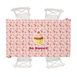 Sweet Cupcakes Tablecloth - 58"x102" w/ Name or Text