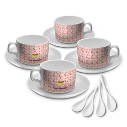 Sweet Cupcakes Tea Cup - Set of 4 (Personalized)