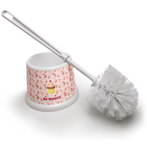 Custom Sweet Cupcakes Toilet Brush (Personalized)
