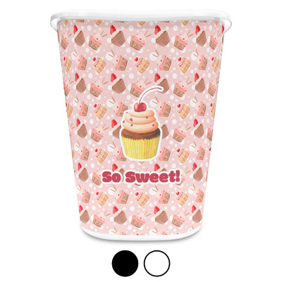 Sweet Cupcakes Waste Basket (Personalized)