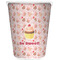 Sweet Cupcakes Trash Can White