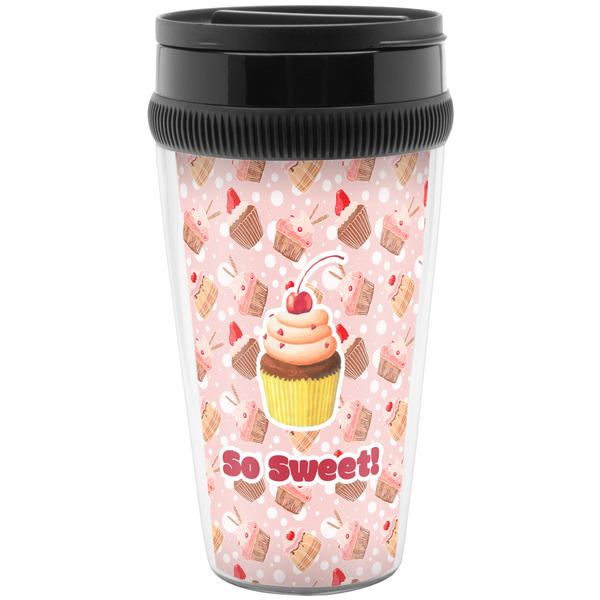 Custom Sweet Cupcakes Acrylic Travel Mug without Handle (Personalized)
