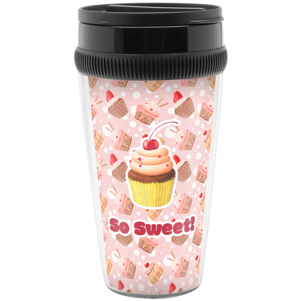 Custom Sweet Cupcakes Acrylic Travel Mug without Handle (Personalized)
