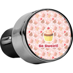 Sweet Cupcakes USB Car Charger (Personalized)