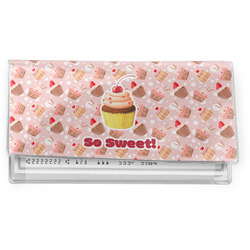 Sweet Cupcakes Vinyl Checkbook Cover w/ Name or Text
