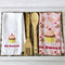 Sweet Cupcakes Waffle Weave Towels - 2 Print Styles