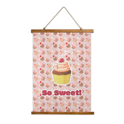 Sweet Cupcakes Wall Hanging Tapestry - Tall (Personalized)