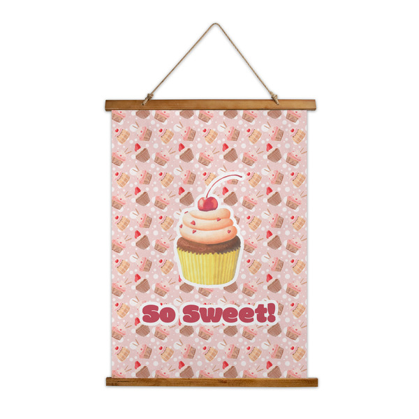 Custom Sweet Cupcakes Wall Hanging Tapestry (Personalized)