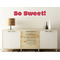 Sweet Cupcakes Wall Name Decal On Wooden Desk
