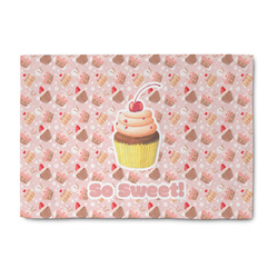 Sweet Cupcakes Washable Area Rug (Personalized)