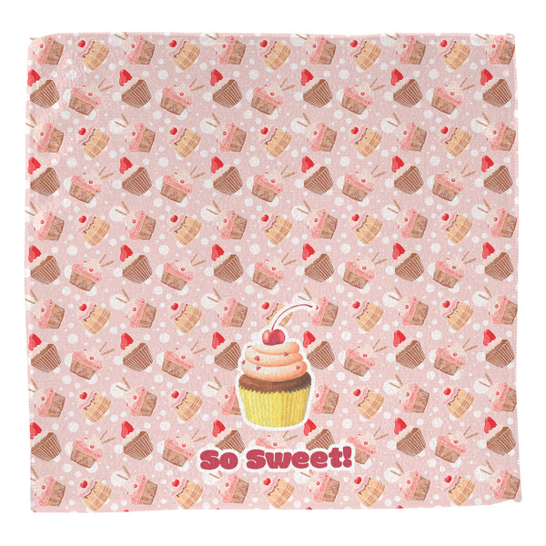 Sweet Cupcakes Washcloth - Front - No Soap