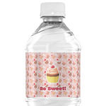 Sweet Cupcakes Water Bottle Labels - Custom Sized (Personalized)