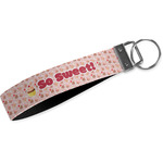 Sweet Cupcakes Webbing Keychain Fob - Small (Personalized)