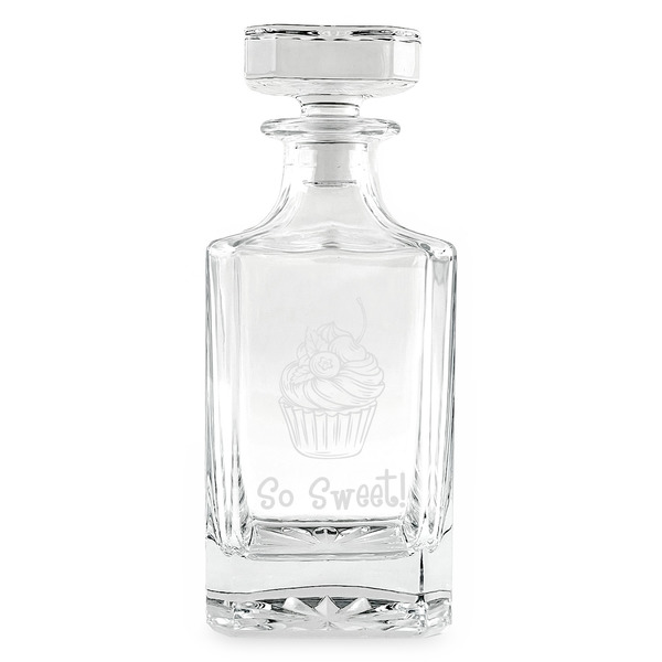 Sweet Cupcakes Whiskey Decanter - 26oz Square - APPROVAL