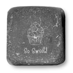 Sweet Cupcakes Whiskey Stone Set (Personalized)
