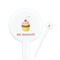 Sweet Cupcakes Round Plastic Stir Sticks (Personalized)