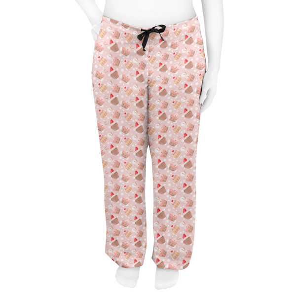 Sweet Cupcakes Women's Pj on model - Front