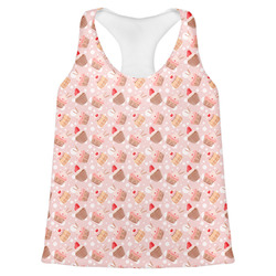 Sweet Cupcakes Womens Racerback Tank Top - Large