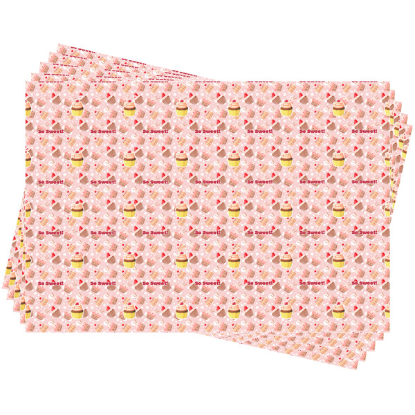 Sweet Cupcakes Wrapping Paper - Front & Back - Sheets Approval