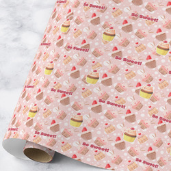 Sweet Cupcakes Wrapping Paper Roll - Large - Matte (Personalized)