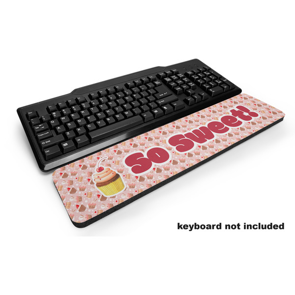 Custom Sweet Cupcakes Keyboard Wrist Rest (Personalized)