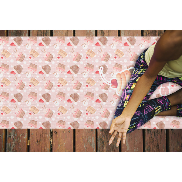 Sweet Cupcakes Yoga Mats - LIFESTYLE