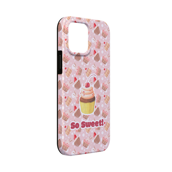 Custom Sweet Cupcakes iPhone Case - Rubber Lined - iPhone 13 Mini (Personalized)
