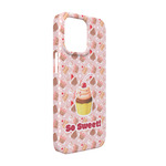Sweet Cupcakes iPhone Case - Plastic - iPhone 13 Pro (Personalized)