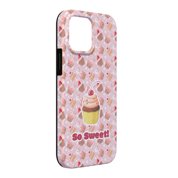 Custom Sweet Cupcakes iPhone Case - Rubber Lined - iPhone 13 Pro Max (Personalized)