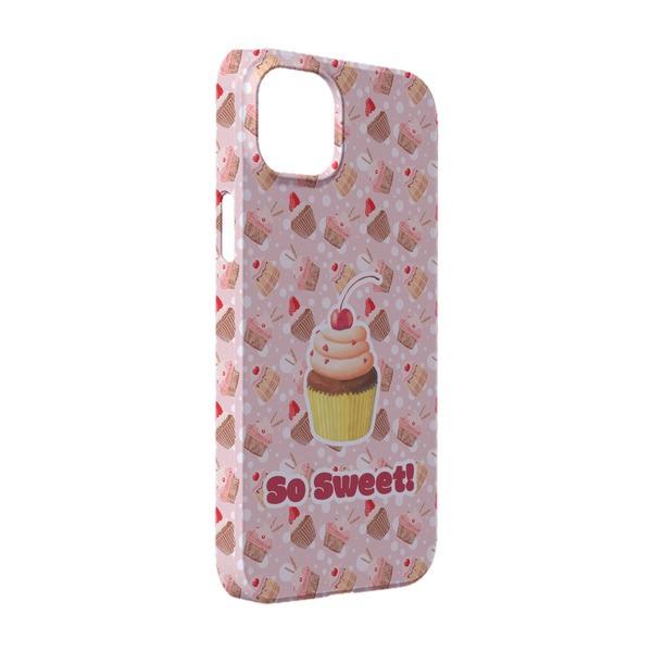Custom Sweet Cupcakes iPhone Case - Plastic - iPhone 14 (Personalized)