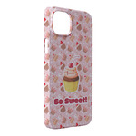 Sweet Cupcakes iPhone Case - Plastic - iPhone 14 Plus (Personalized)