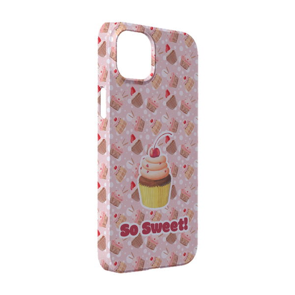 Custom Sweet Cupcakes iPhone Case - Plastic - iPhone 14 Pro (Personalized)