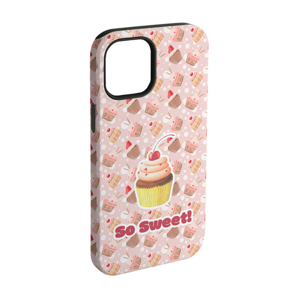 Custom Sweet Cupcakes iPhone Case - Rubber Lined - iPhone 15 Pro (Personalized)