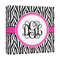 Zebra Print Canvas Print - 12x12 (Personalized)