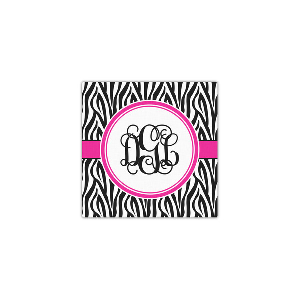 Zebra Print 12x12 - Canvas Print - Front View