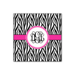 Zebra Print Wood Print - 12x12 (Personalized)