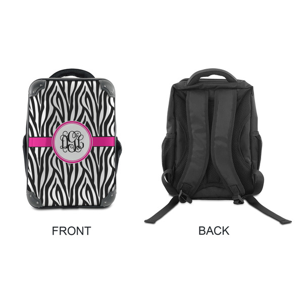 Zebra Print 15" Backpack - APPROVAL