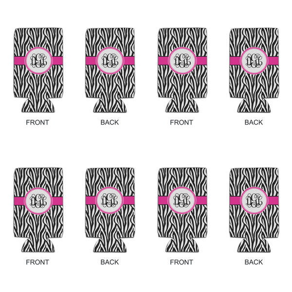 Zebra Print 16oz Can Sleeve - Set of 4 - APPROVAL