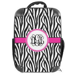 Zebra Print Hard Shell Backpack (Personalized)