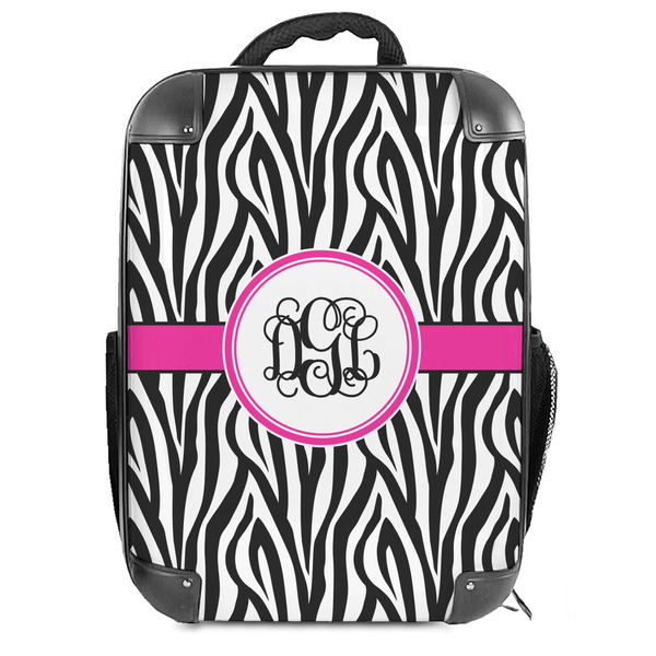 Custom Zebra Print Hard Shell Backpack (Personalized)