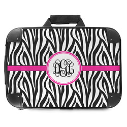 Zebra Print Hard Shell Briefcase - 18" (Personalized)