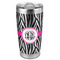Zebra Print 20oz Stainless Steel Double Wall Tumbler - Full Print (Personalized)