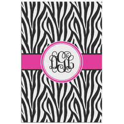Zebra Print Poster - Matte - 24x36 (Personalized)